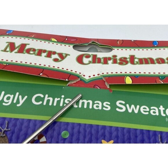 Ugly Christmas Sweater Kit Make Your Own Unique Sweater Santa Design Craft DIY - Picture 12 of 12